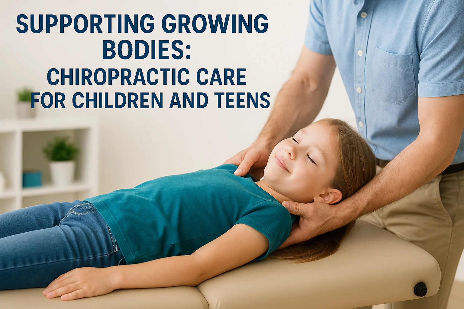 Chiropractic care supporting healthy growth and posture in children and teens